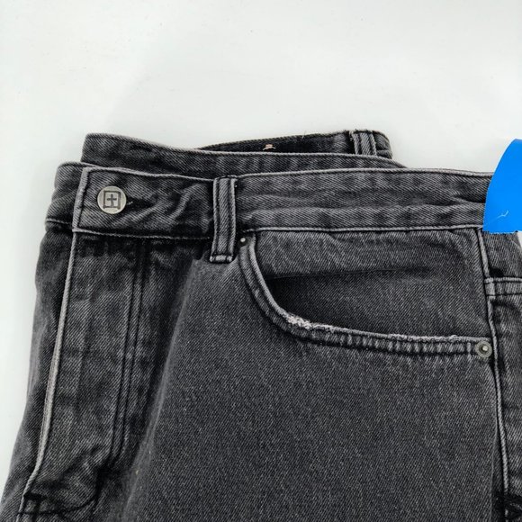 Ksubi Black Wide-Leg High Rise Jeans | Made in China - Picture 4 of 7